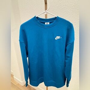 Women’s Nike Blue Green Crew neck Sweatshirt size small NWT